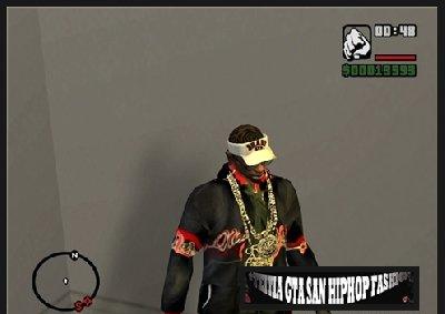 Jaqueta 96North Zipper Hoody Supreme para GTA San Andreas