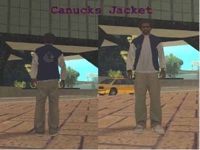 Jaqueta Canucks para GTA San Andreas