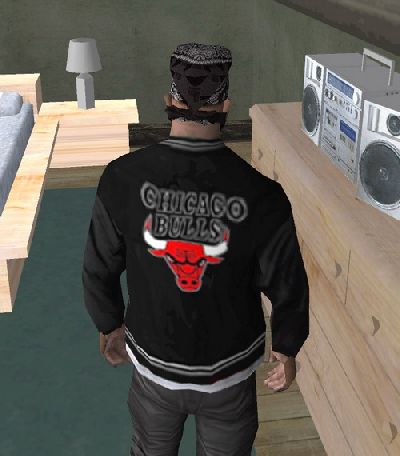 Jaqueta Chicago Bulls para GTA San Andreas