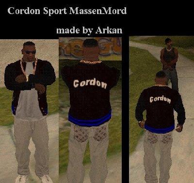 Jaqueta Cordon para GTA San Andreas