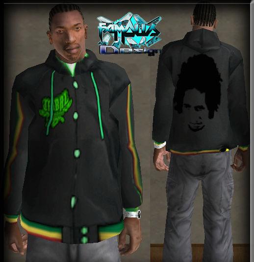 Jaqueta Tribal Urban Classics para GTA San Andreas