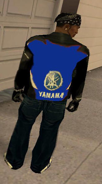 Jaqueta Yamaha para GTA San Andreas