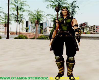 Skin do Green Arrow para GTA San Andreas