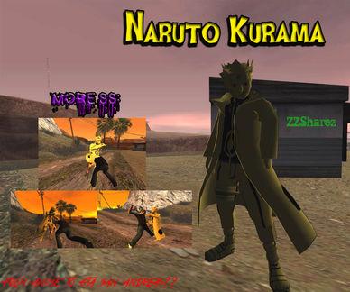Skin do Kurama do Naruto para GTA San Andreas