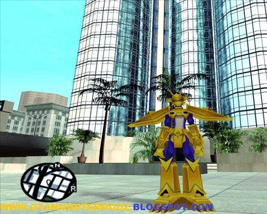 Skin do Magnamon do Digimon para GTA San Andreas