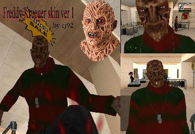 Freddy Krueger para GTA San Andreas