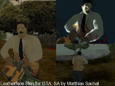 Leatherface para GTA San Andreas