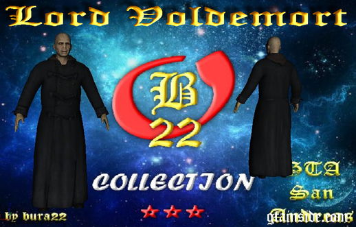 Lord Voldemort do Harry Potter para GTA San Andreas