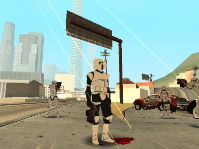 Scout trooper do Guerra nas Estrelas para GTA San Andreas