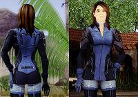 Skin do Ashley Ped do Mass Effect 3 para GTA San Andreas