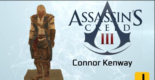 Skin do Connor Kenway do Assassin Creed III para GTA San Andreas