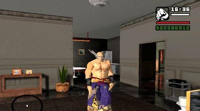 Skin do Heihachi Mishima do Tekken para GTA San Andreas