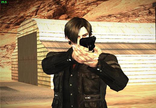 Skin do Leon Kennedy do Resident Evil 6 para GTA San Andreas