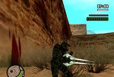 Skin do Spartans do HALO 3 para GTA San Andreas