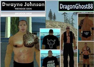 Skin do Dwayne Johnson para GTA San Andreas