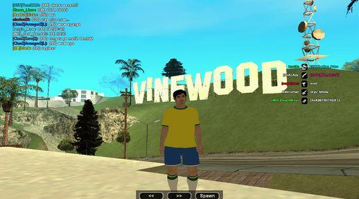 Skin do Kaka para GTA San Andreas