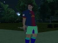 Skin do Messi do Barcelona para GTA San Andreas