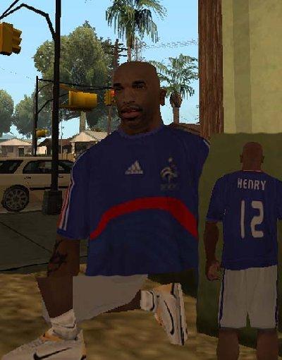 Skin do Thierry Henry para GTA San Andreas