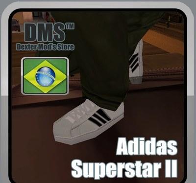Tnis Adidas Superstar II para GTA San Andreas