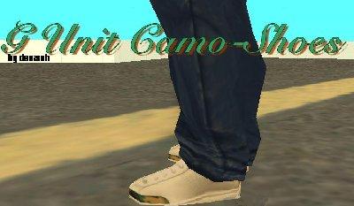 Tnis G-unit Camo para GTA San Andreas