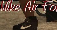 Tênis Nike Air Force para GTA San Andreas