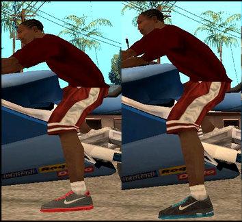 Tnis Nike Airmax 3 para GTA San Andreas