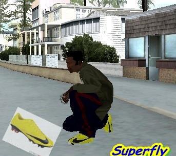 Tnis Nike Mercurial Superfly para GTA San Andreas