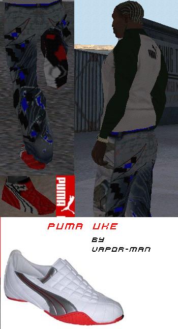 Tnis Puma Uke para GTA San Andreas