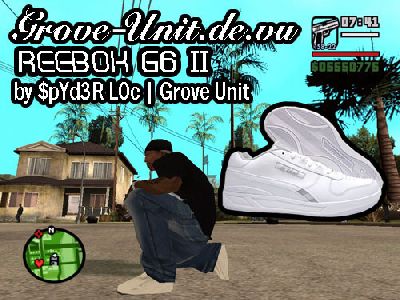 Tnis Reebok G6 II para GTA San Andreas