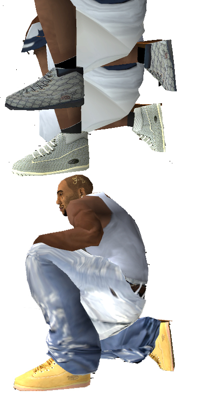 Tnis Timberland para GTA San Andreas