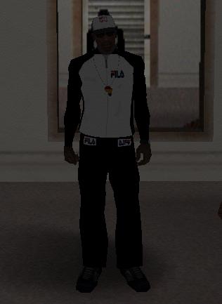 Uniforme da Fila para GTA San Andreas