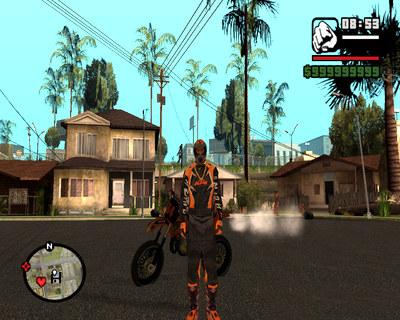 Uniforme da KTM para GTA San Andreas