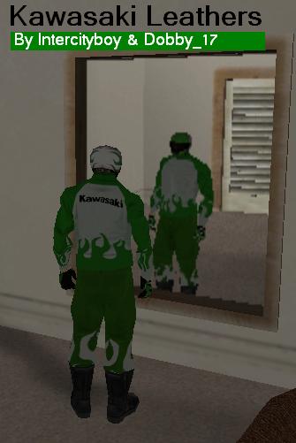 Uniforme da Kawasaki para GTA San Andreas