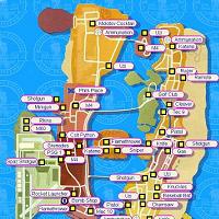 Mapa de Armas do GTA Vice City