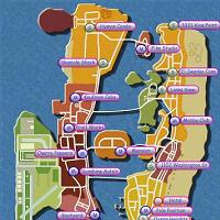 Mapa de Casas para salvar do GTa Vice City