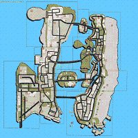 Mapa de Pacotes secretos do GTA Vice City