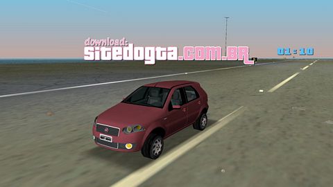 Fiat Palio Dualogic 2010 para GTA Vice City